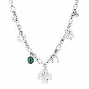Urbanti Stainless Steel Lucky Girl Syndrome Necklace