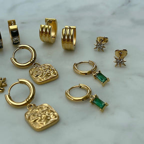 Urbanti Stainless Steel Luisa Hoop Earrings