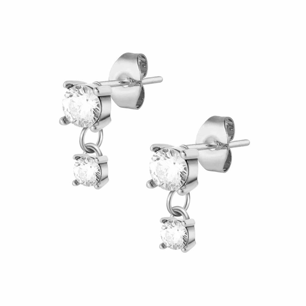 Urbanti Stainless Steel Lumen Stud Earrings