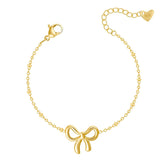 Urbanti Stainless Steel Lyla Bow Bracelet