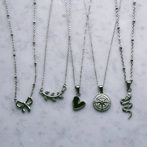 Urbanti Stainless Steel Lyla Bow Necklace