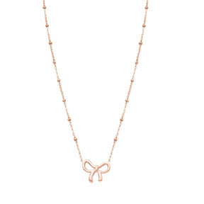 Urbanti Stainless Steel Lyla Bow Necklace