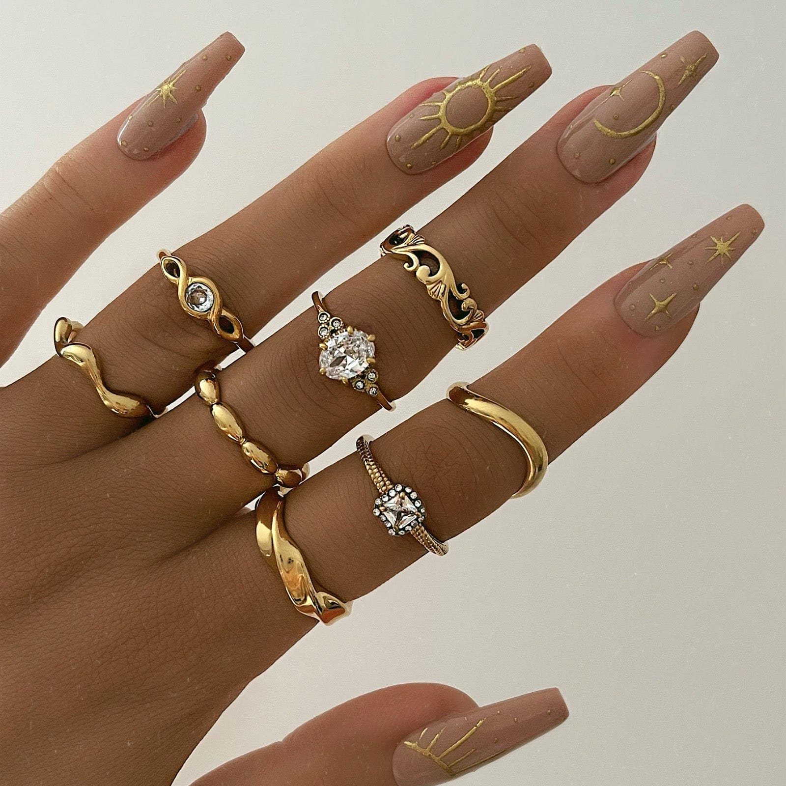 Urbanti Stainless Steel Lyric Ring