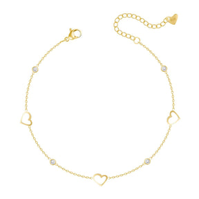 Urbanti Stainless Steel Madelyn Anklet