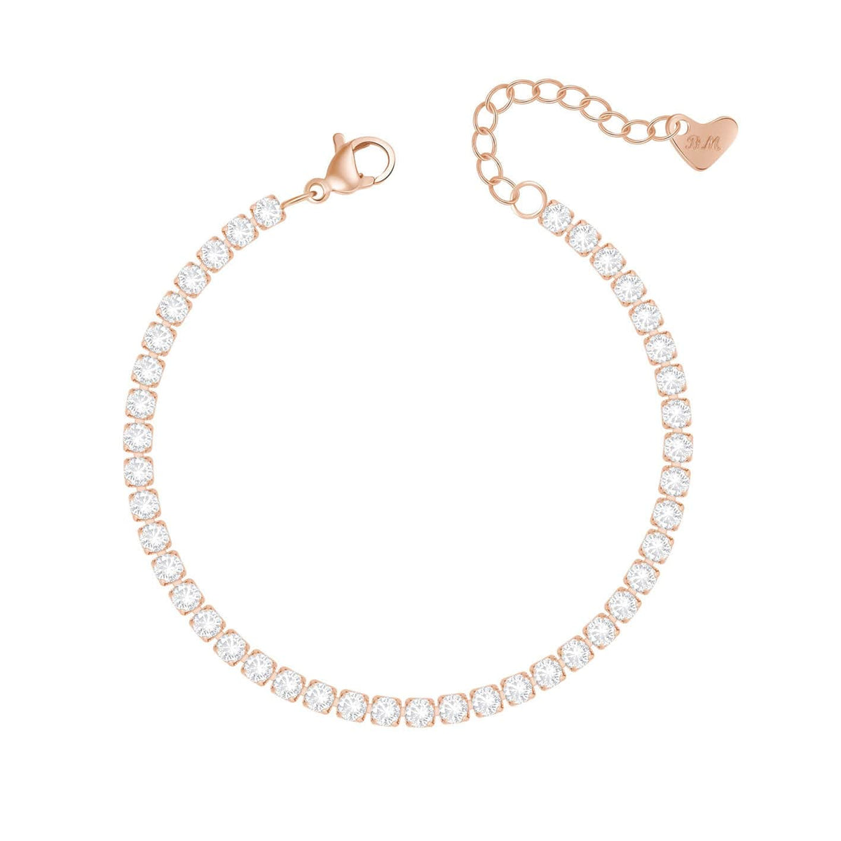 Urbanti Stainless Steel Mademoiselle Tennis Bracelet