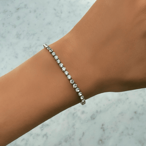 Urbanti Stainless Steel Mademoiselle Tennis Bracelet