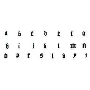 Urbanti Stainless Steel Marella Lowercase Initial Necklace