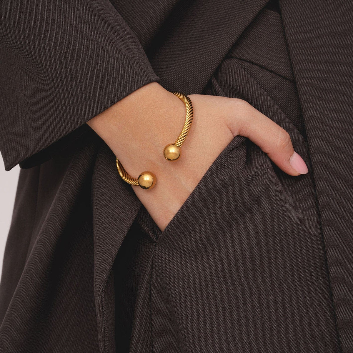 Urbanti Stainless Steel Mariana Cuff Bracelet