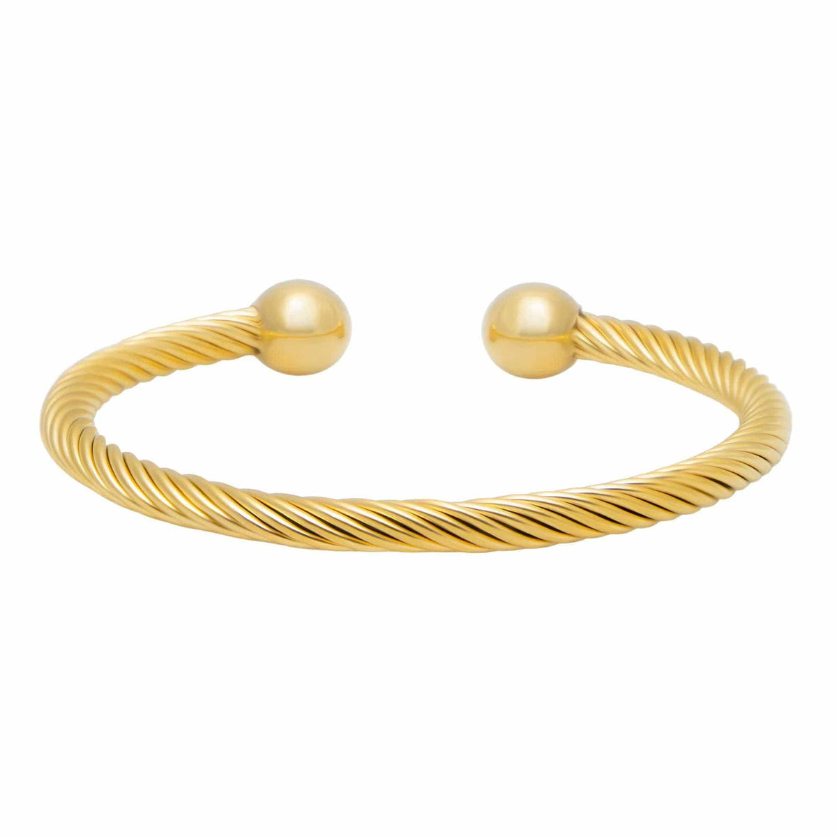 Urbanti Stainless Steel Mariana Cuff Bracelet Gold