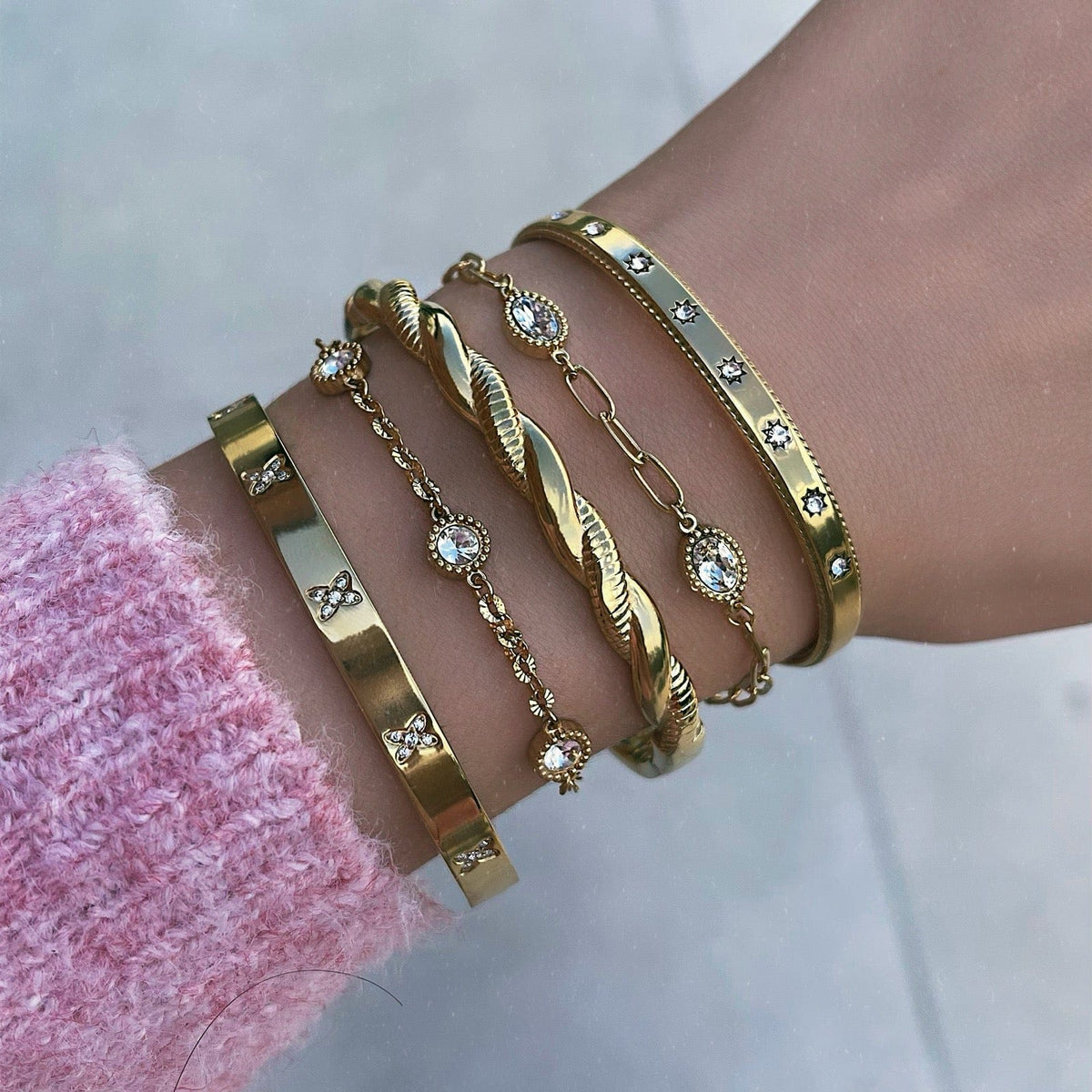 Urbanti Stainless Steel Marilyn Bracelet