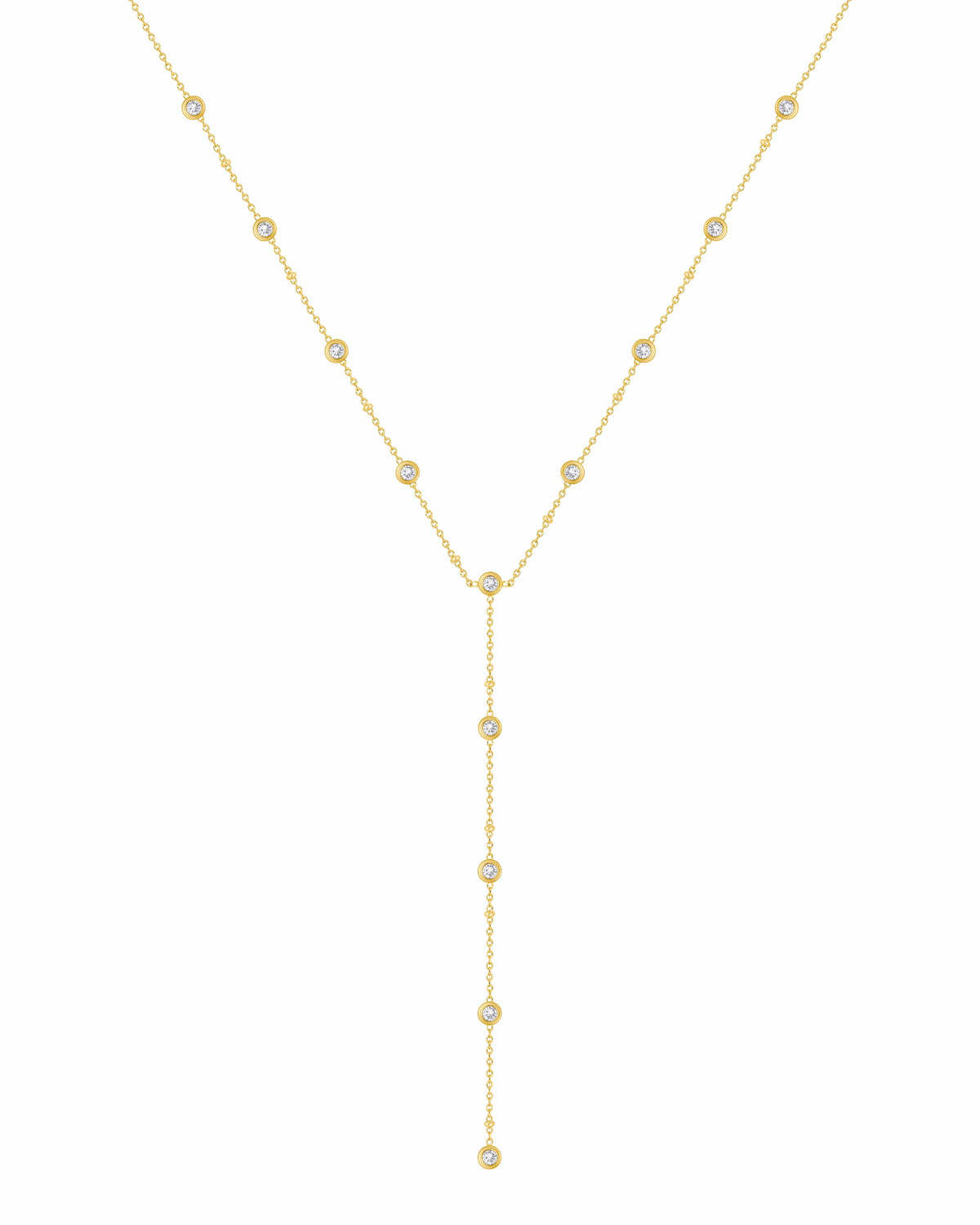 Urbanti Stainless Steel Marseille Lariat Necklace