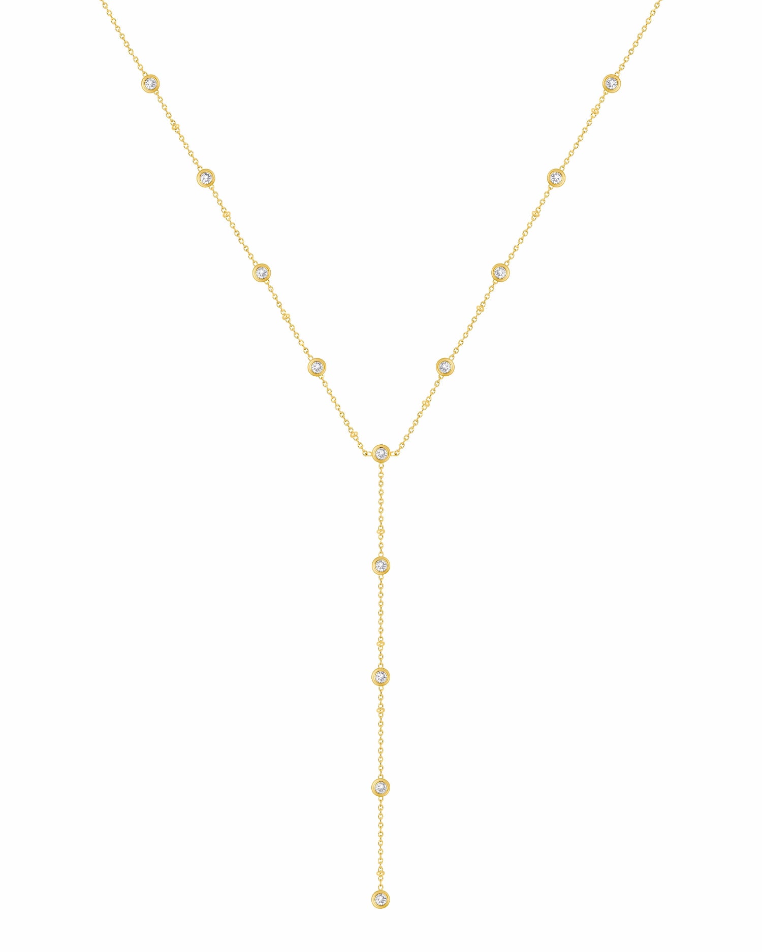 Urbanti Stainless Steel Marseille Lariat Necklace