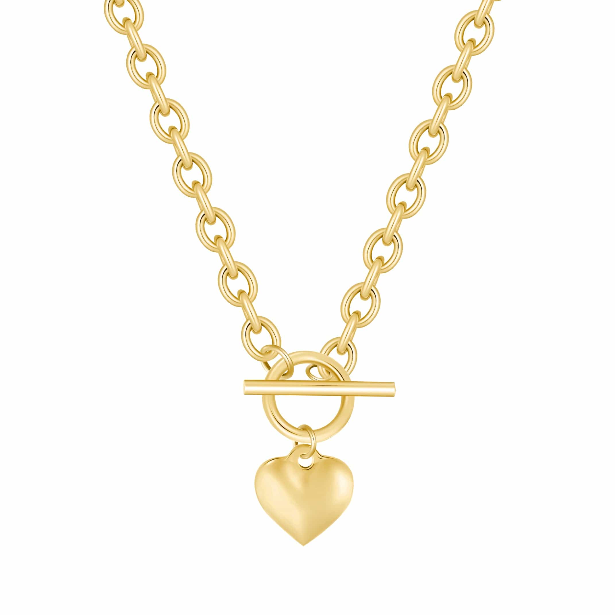 Urbanti Stainless Steel Matilda TBar Necklace