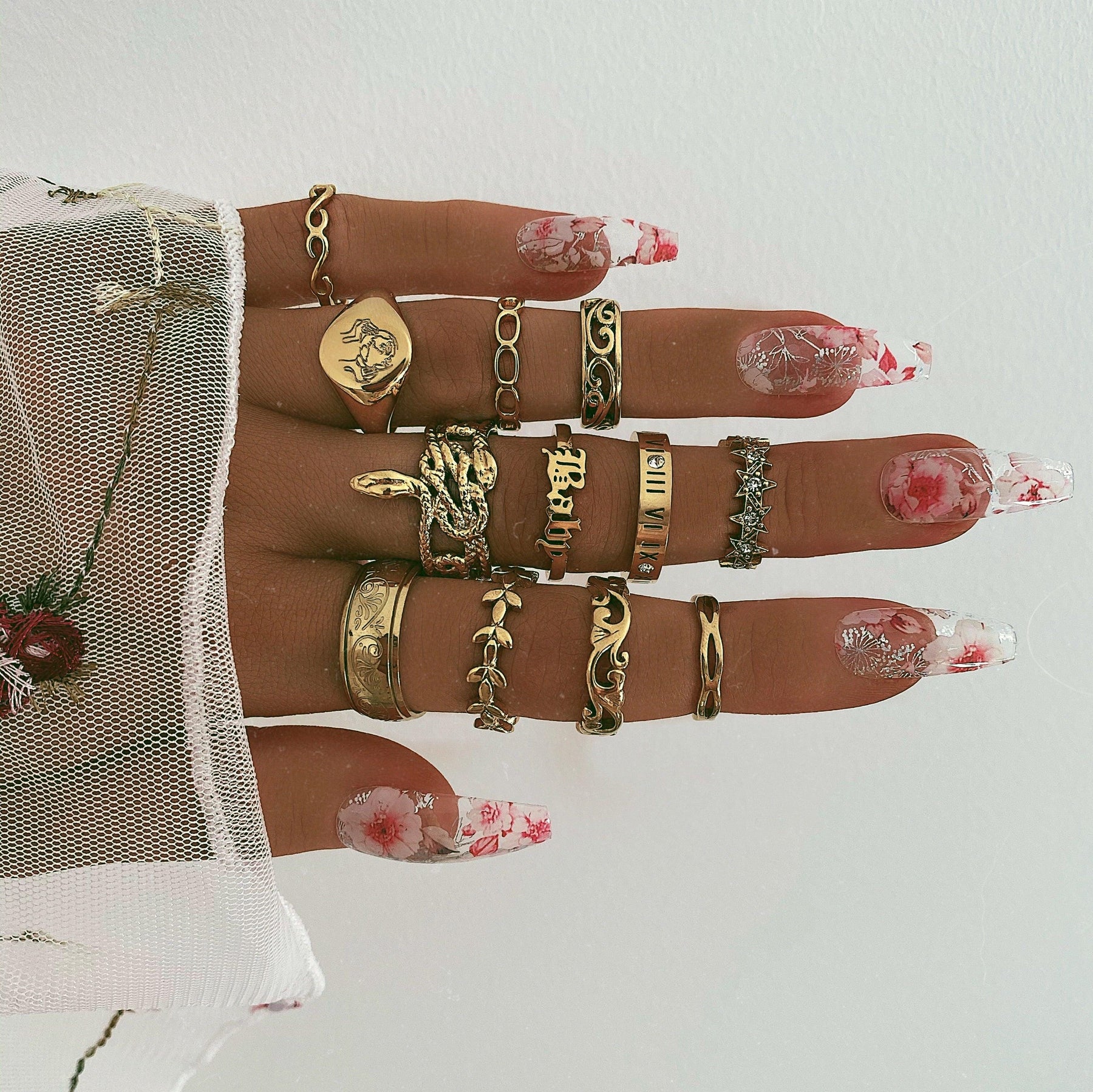 Urbanti Stainless Steel Mendhi Ring