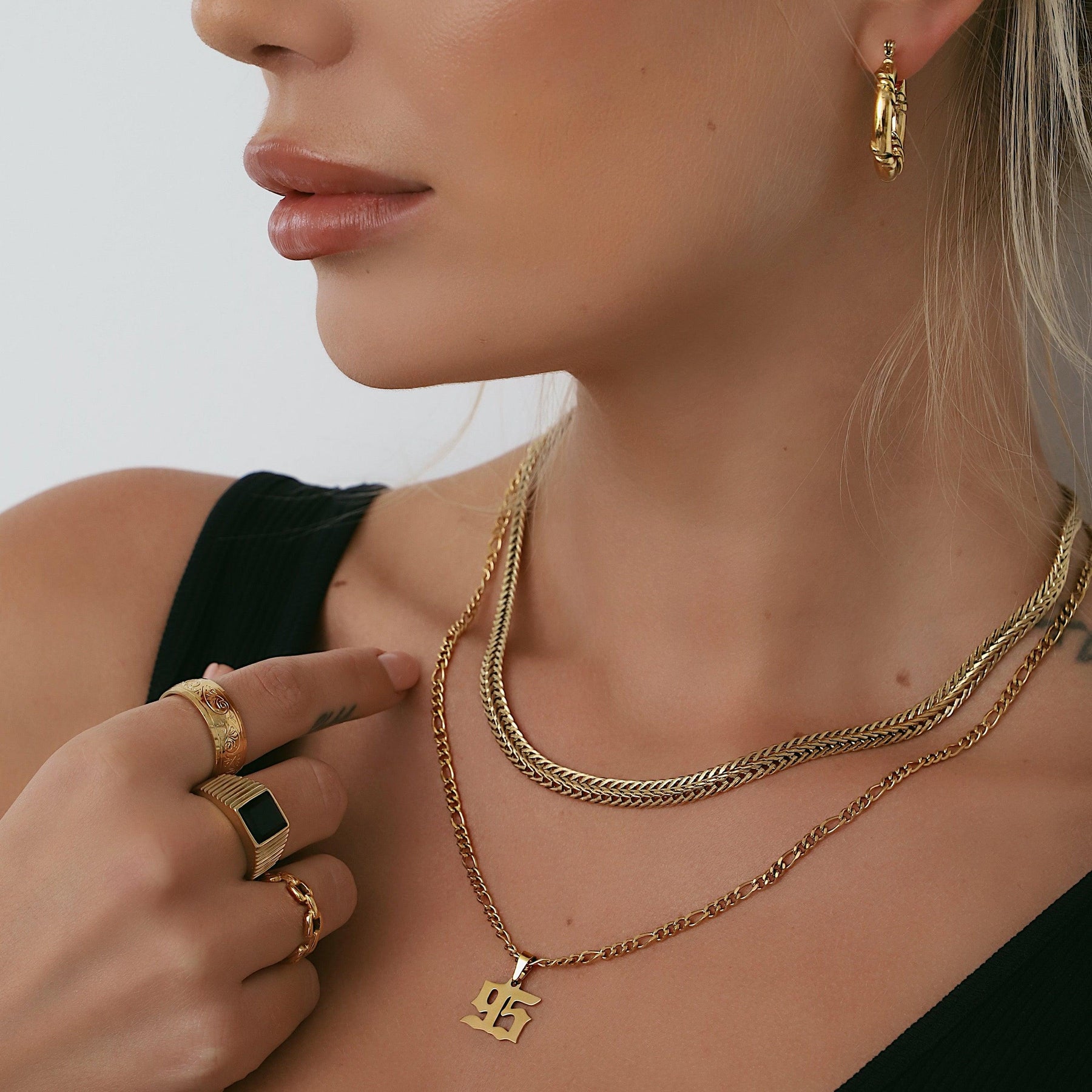 Urbanti Stainless Steel Mendhi Ring