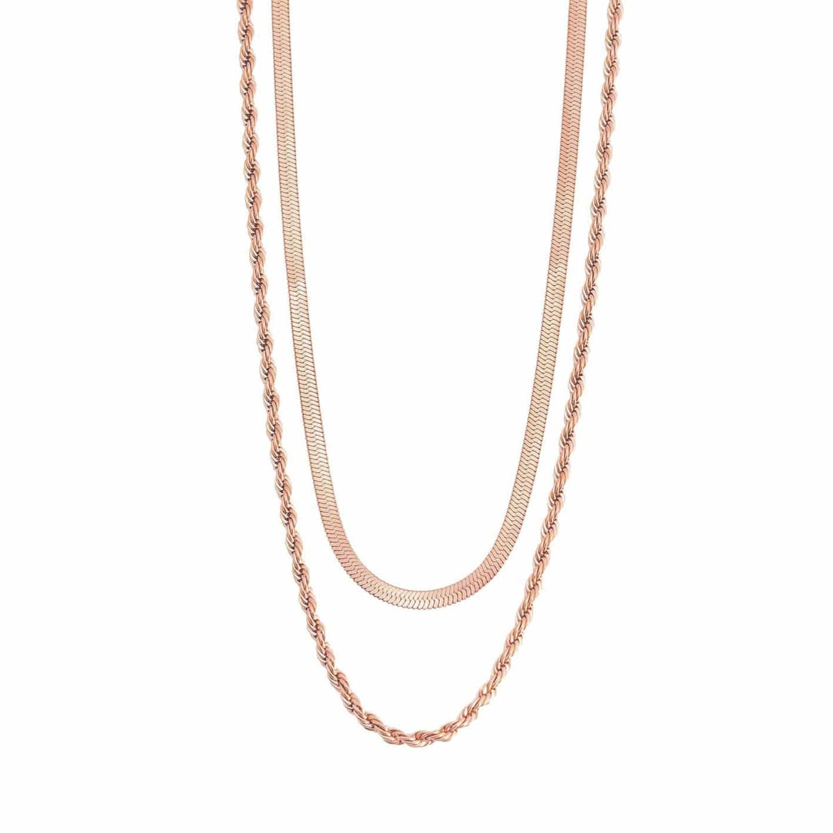 Urbanti Stainless Steel Mikayla Necklace Set