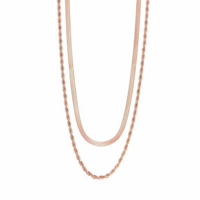 Urbanti Stainless Steel Mikayla Necklace Set