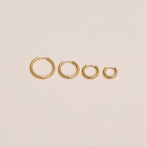 Urbanti Stainless Steel Milla Hoop Earrings
