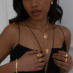 Urbanti Stainless Steel Mishka Necklace