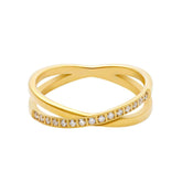 Urbanti Stainless Steel Mist Ring Gold / US 6 / UK L / EUR 51 (small)