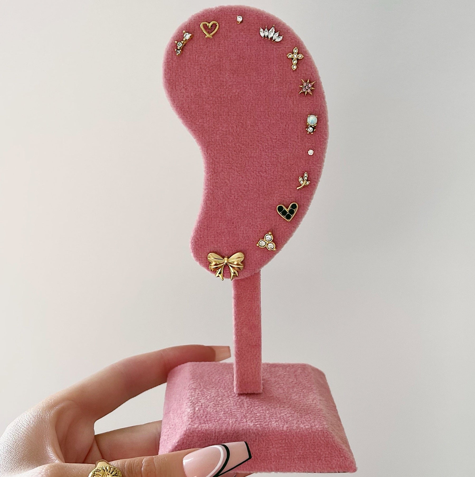 Urbanti Stainless Steel Molly Stud Earrings Gold