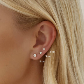 Urbanti Stainless Steel Molly Stud Earrings