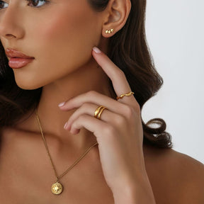 Urbanti Stainless Steel Molten Ring