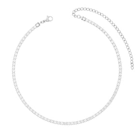 Urbanti Stainless Steel Monroe Choker Silver
