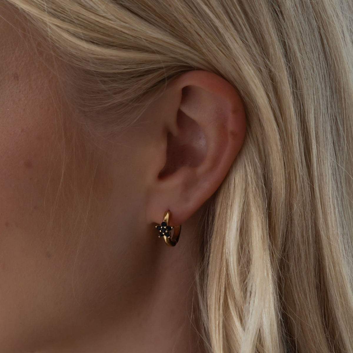 Urbanti Stainless Steel Mystique Hoop Earrings