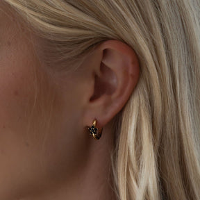 Urbanti Stainless Steel Mystique Hoop Earrings