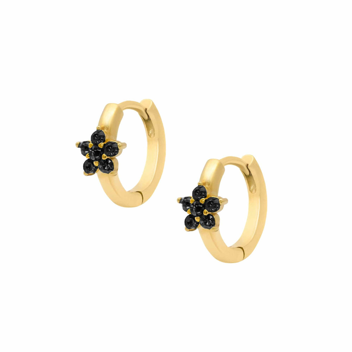 Urbanti Stainless Steel Mystique Hoop Earrings