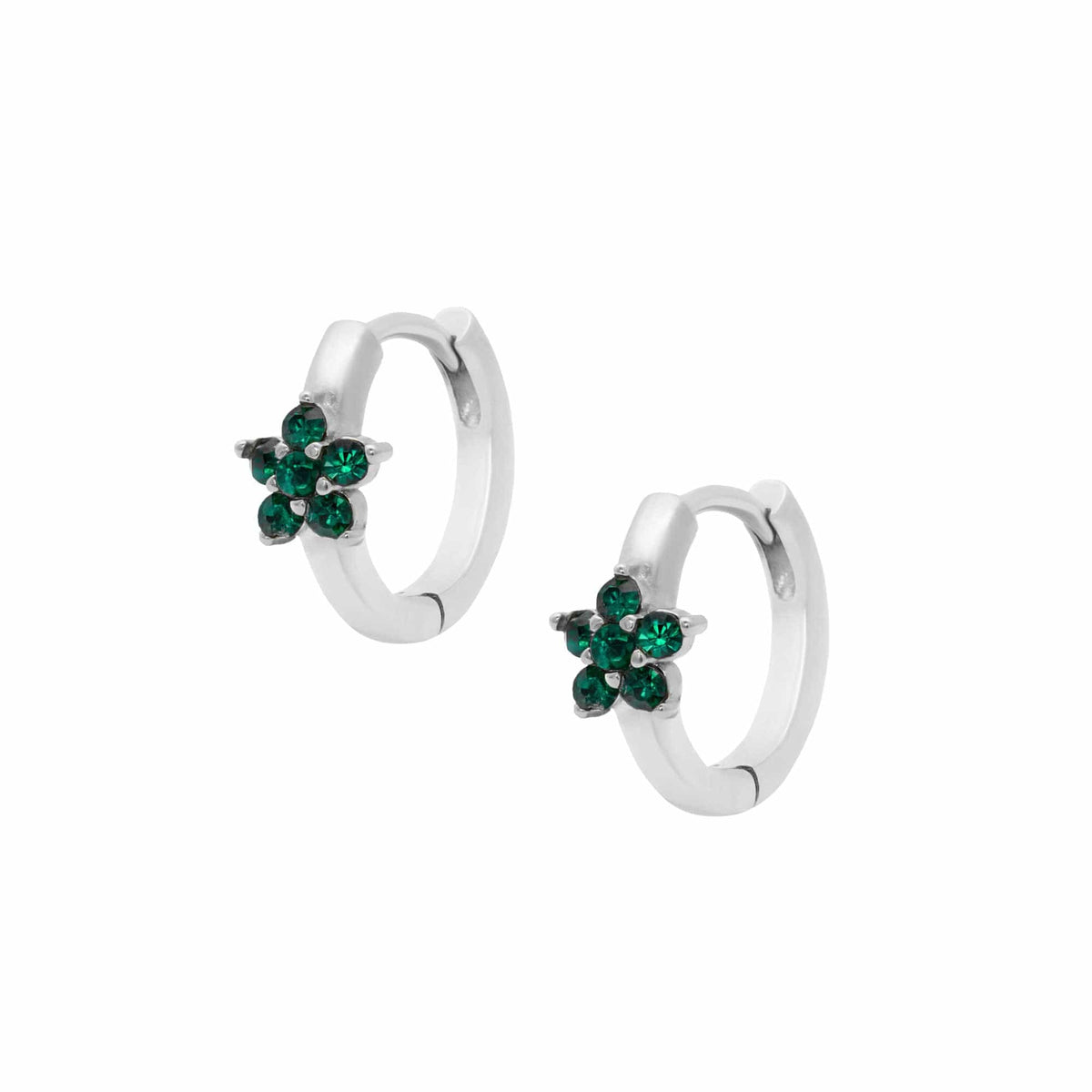Urbanti Stainless Steel Mystique Hoop Earrings