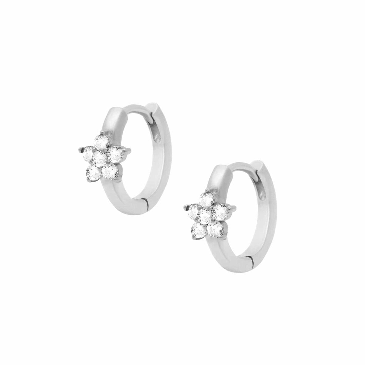 Urbanti Stainless Steel Mystique Hoop Earrings