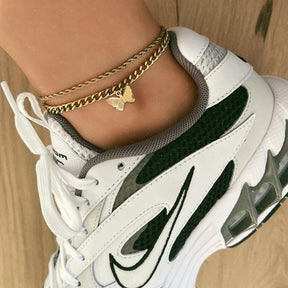 Urbanti Stainless Steel Myth Anklet Gold