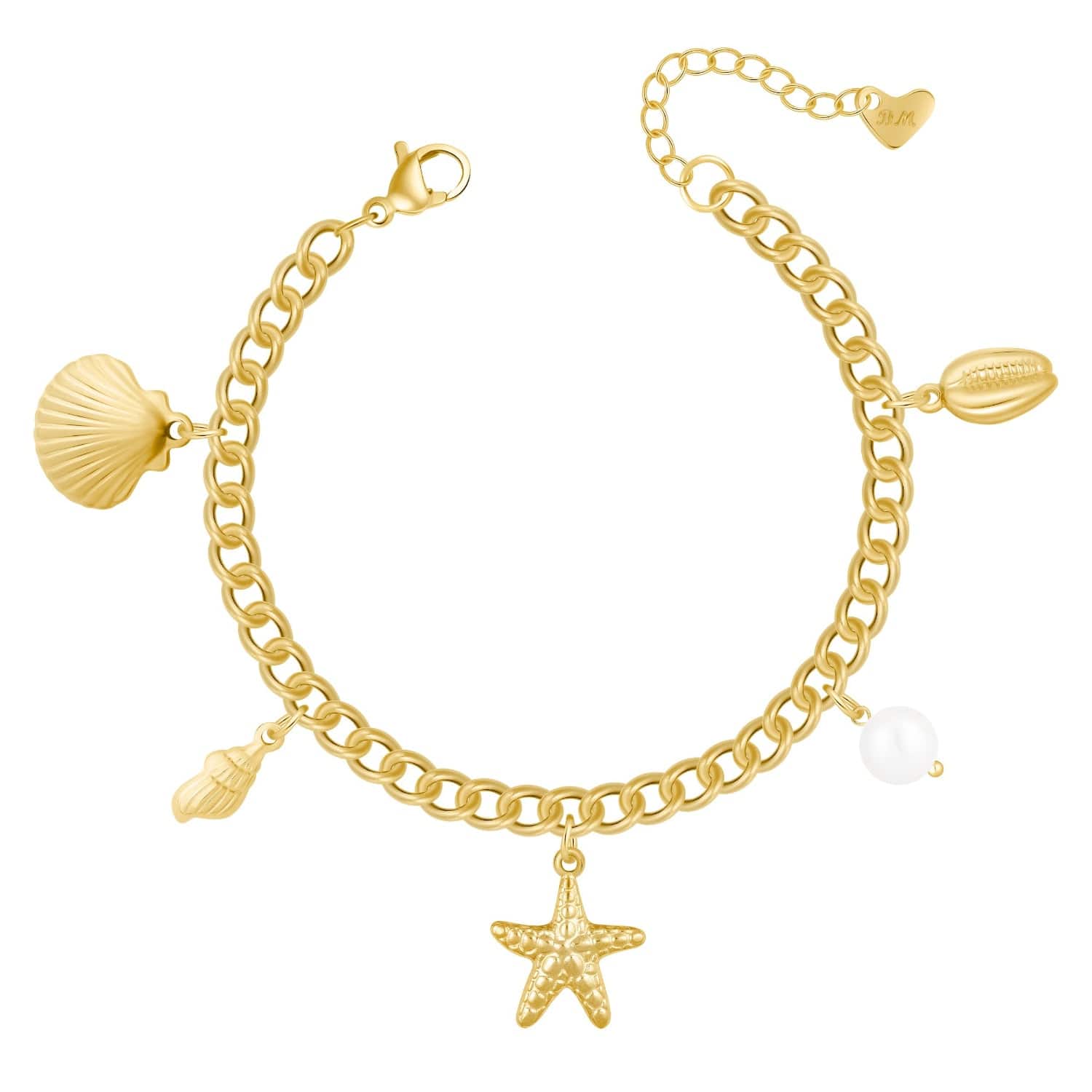 Urbanti Stainless Steel Nalani Pearl Anklet