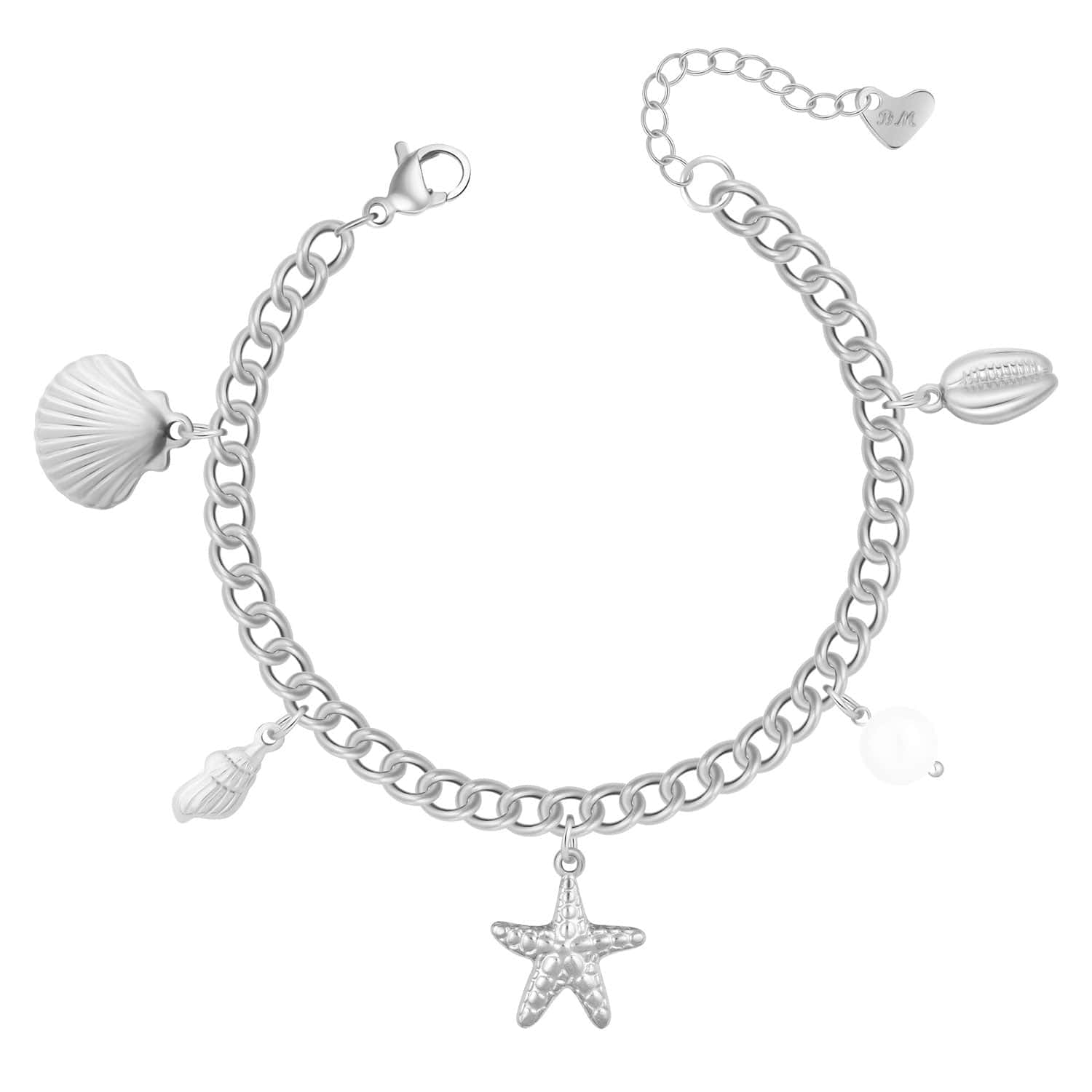 Urbanti Stainless Steel Nalani Pearl Anklet