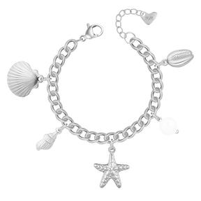 Urbanti Stainless Steel Nalani Pearl Bracelet