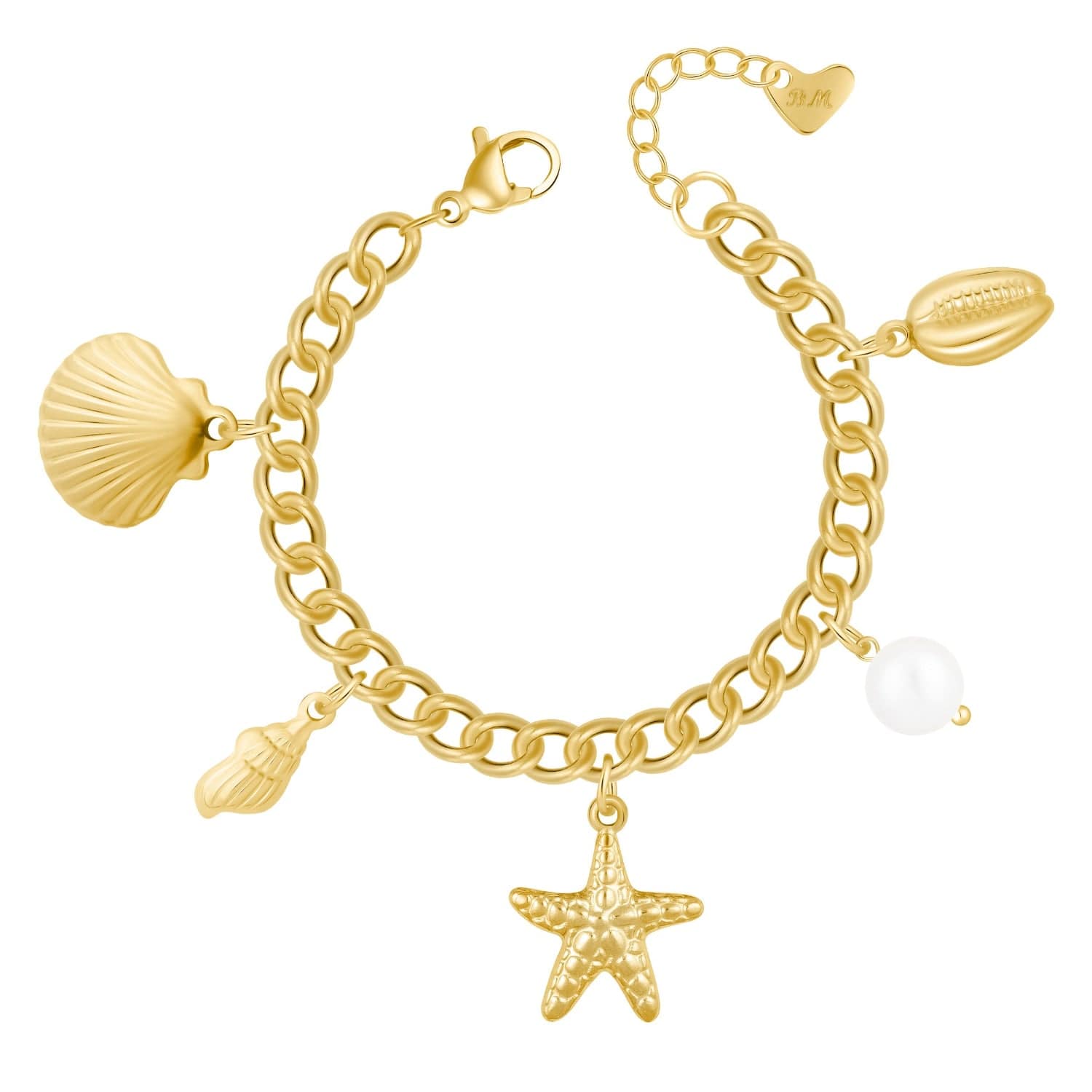 Urbanti Stainless Steel Nalani Pearl Bracelet