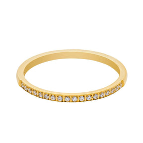 Urbanti Stainless Steel Naomi Ring Gold / US 6 / UK L / EUR 51 (small)
