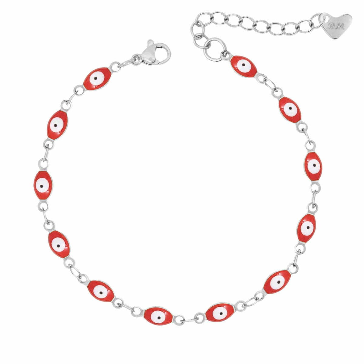 Urbanti Stainless Steel Nazar Evil Eye Bracelet