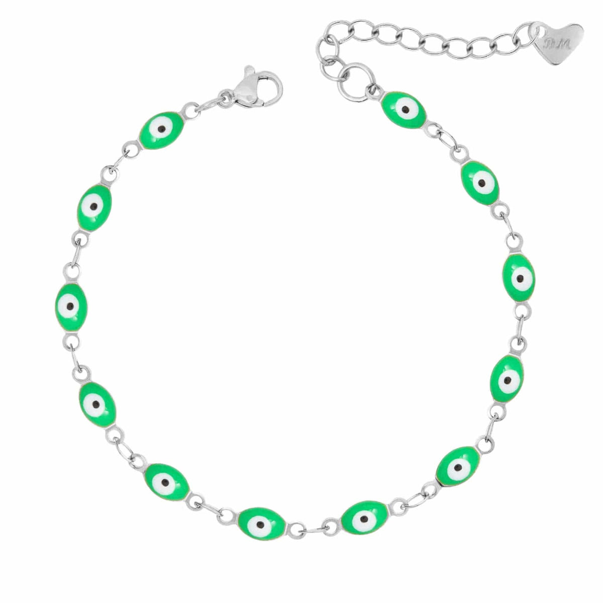 Urbanti Stainless Steel Nazar Evil Eye Bracelet
