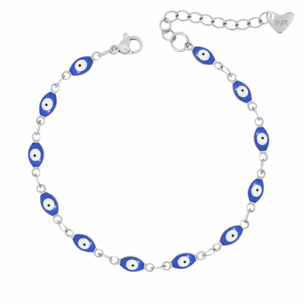 Urbanti Stainless Steel Nazar Evil Eye Bracelet