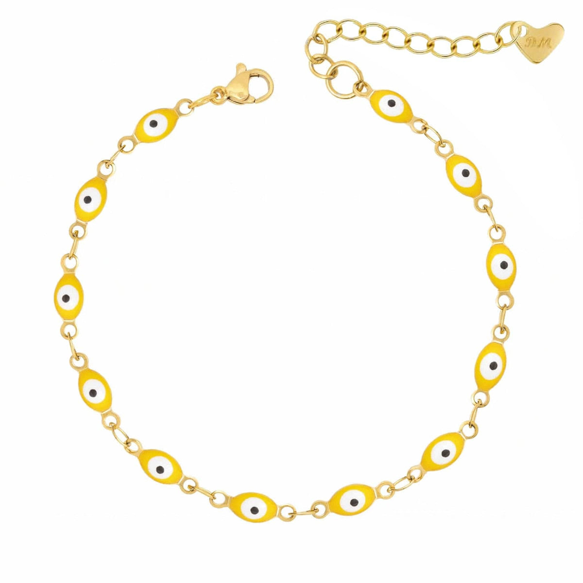 Urbanti Stainless Steel Nazar Evil Eye Bracelet