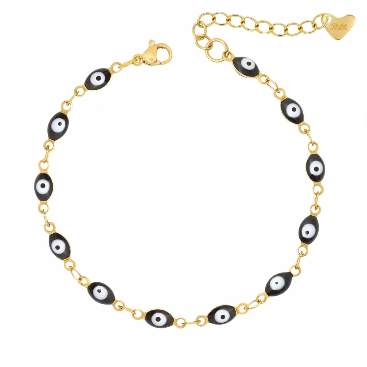 Urbanti Stainless Steel Nazar Evil Eye Bracelet