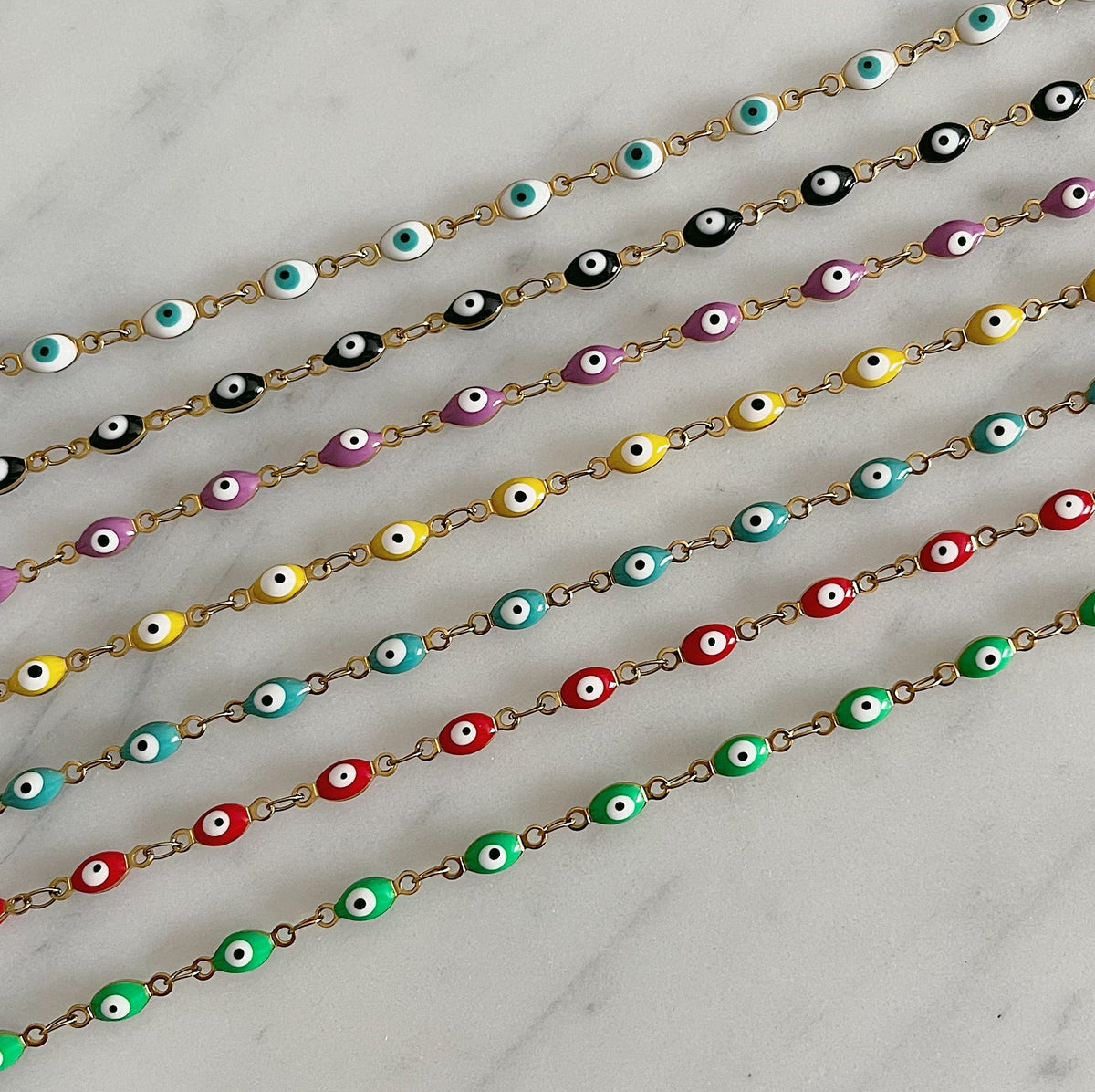 Urbanti Stainless Steel Nazar Evil Eye Bracelet