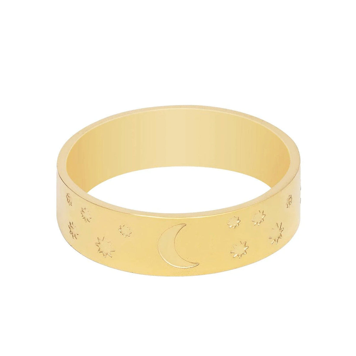 Urbanti Stainless Steel Nightskies Ring