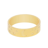 Urbanti Stainless Steel Nightskies Ring