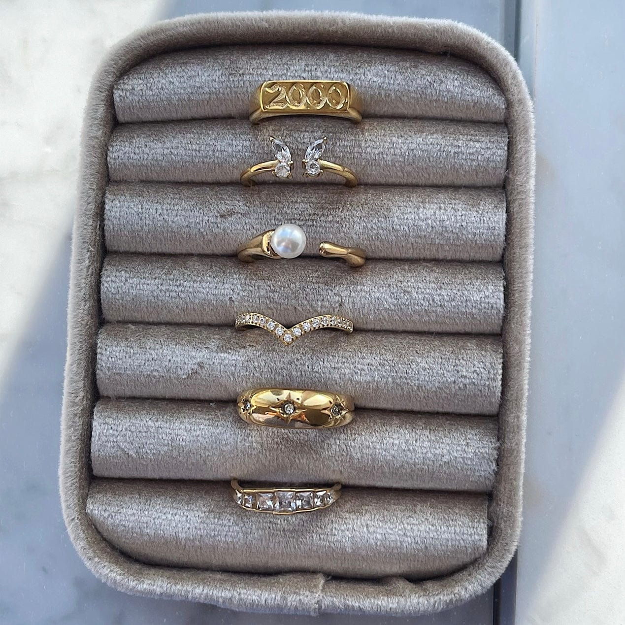 Urbanti Stainless Steel Normani Ring