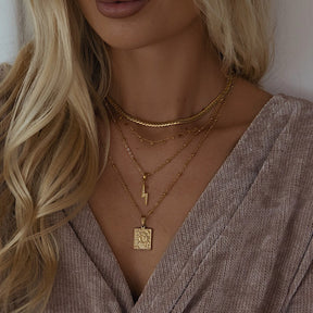 Urbanti Stainless Steel Northern Star Necklace