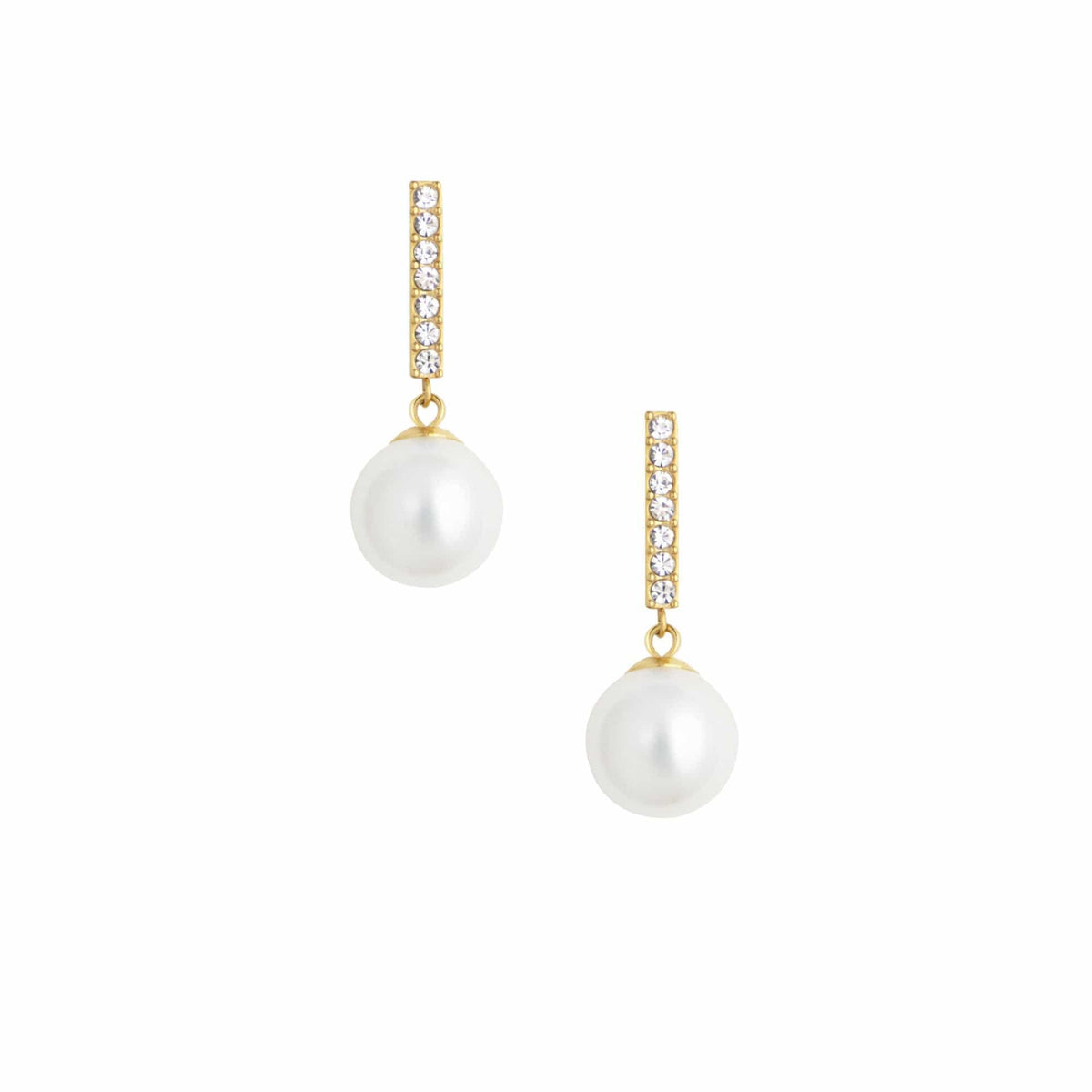Urbanti Stainless Steel Ottilie Pearl Stud Earrings